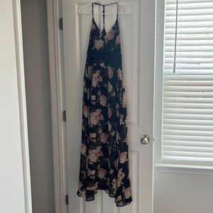 Long floral dress